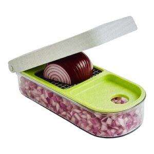 Vidalia Chop Wizard Vegetable & Fruit Chopper, Stainless Blades, Dishwasher Safe